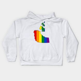 Northwest Territories Pride! Kids Hoodie